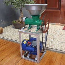 민찌기 고기 충진기 소시지 순대 제조기 뼈관장 분쇄기 닭틀 가정용 소형 전동 2밴드 대형분쇄기 쇄어살, 04 듀얼 밴드 모터 무부착 모터