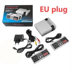 R36S한방팩 8 비트 클래식 미니 TV 게임 콘솔 레트로 플레이어 비디오 내장 62, 없음, 1) EU plug
