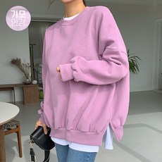 더블슬릿양기모맨투맨
