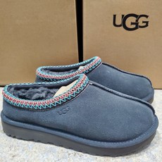 NEW WOMENS SIZE 7 DARK GREY UGG TASMAN 5955 CLASSIC SUEDE WOOL SLIPPERS LOAFERS, 단일사이즈