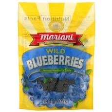Mariani 건조과일 프리미엄 와일드 건조 말린 블루베리 99g(3.5oz) 코셔 할랄