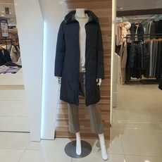 엠씨 멋스러운 밍크넥 구스패딩코트C24D162
