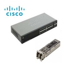 (시스코 CISCO SG220-26-K9-EU + MGBLH1 (스위칭허브&싱글모듈 패키지 스위칭허브/시스코/패키지/싱글모듈, 단일 모델명/품번