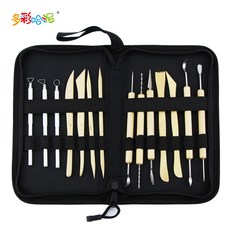 도자기 성형도구세트 점토 조각 공방 도예 취미 입문 원데이클래스 그릇 만들기, 상세페이지 참조