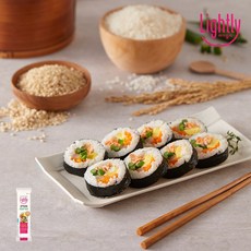 라이틀리 청양닭가슴살 곤약김밥 220g 1개