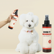 샤이닝펫 실키 헤어 디탱글러 200ml, 1개 강아지 용품