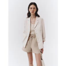 299252 Dunst for WOMEN SUMMER NATURAL SEERSUCKER JACKET WHITE_UDJA3B224WT