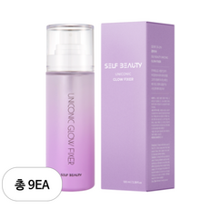 셀프뷰티 유니콘 광채 메이크업 픽서, 9개, 100ml
