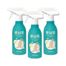 라이프홀릭 버블 풋샴푸 아이스 레몬 400ml, 1개입, 3개