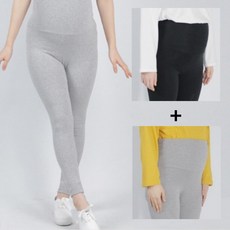 1+1 겨울 기모 임산부레깅스 임부복 산모 요가복 기모레깅스 쫄바지