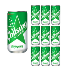 롯데 칠성사이다 캔, 210ml, 20개