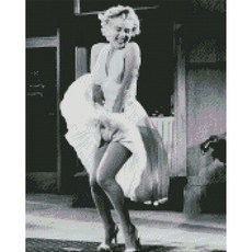 마릴린먼로보석십자수