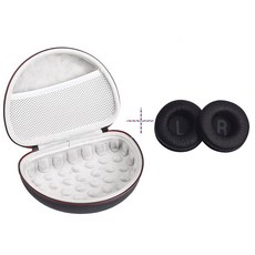 2 in 1 하드 케이스 for JBLT450BT/JBLT500bt 무선 헤드폰 박스 운반 휴대용 스토리지 커버 및 이어폰 슬리브 스피커 액세서리, 07 A004-pink