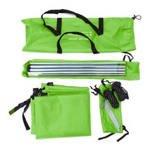 캠핑 방수 휴대용 방수포 다기능 야외 캠핑 여행 천막 배낭 쉼터 빗물 타프, 녹색