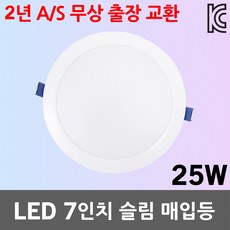 7인치다운라이트