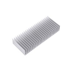 Aluminium Heatsink Amplifier Heat Sink Good Thermal Conductivity Cooling Fin 150 59 25MM 24 Teeth, One Color