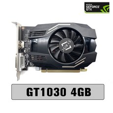 SHELI-51RISC 지포스 GT1030 4G GT 1030 14nm 4GB 64 비트 새로운 비디오 카드 GPU 데스크탑 CPU 마더보드, GT1030 4GB