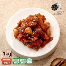 순창문옥례식품 고추장 모듬장아찌 1kg 밀폐용기, 1개