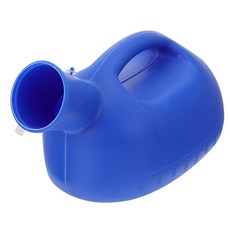 소변컵 여행용 변기 소변 수집기 병 가정용 플라스틱 챔버 휴대용 남성 여성 2000ml, [01] 소변컵 Blue, 1개