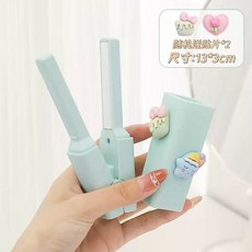 휴대용고데기 뿌리고데기 브러쉬 무선 여행용 미니, 1