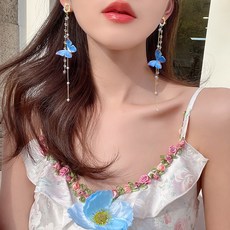 실버나비귀걸이