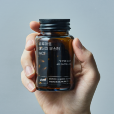 [글루어트] 에너지 부스터 MCT 30g x 7박스 (500mg x 420캡슐), 7개, 60정