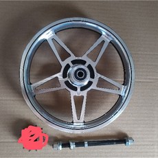 브레이크 전기 알루미늄 자전거 12 14 장난감 자전거용 접이식 도로 디스크 합금 인치 세트, 12 inch rear wheel, 관형, 1개