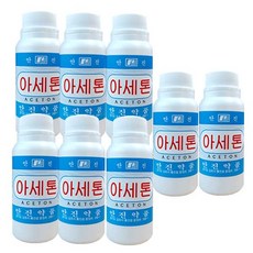 안진약품 아세톤, 100ml, 8개 - 안진아세톤