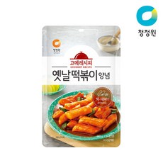 청정원 고메레시피 옛날떡볶이양념 140g, 1개, 상세설명 참조