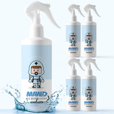 마윗 뿌리는 살균소독제 500ml 살균력테스트 99.99% 장난감소독제 스프레이형, 5개