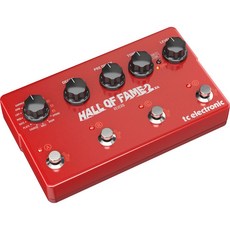 TC Electronic Hall Of Fame 2 X4 리버브 이펙터, 1개