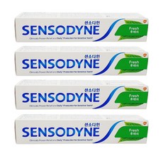 센소다인 후레쉬 치약 100g x 4개