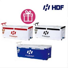 해동 카리스마 빅 아이스박스 70리터 바퀴장착 대장쿨러 갈치쿨러 HB-242 낚시 (사은품 피쉬그립 증정), 화이트+레드