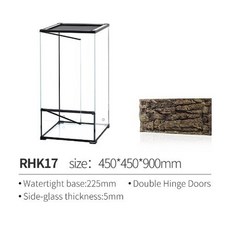 렙티주 테라리움 45x45x90cm 파충류사육장, 1개