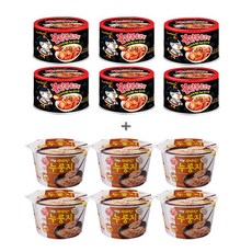 구수한누룽지 큰컵 6개 불닭볶음김치 6개 큰컵2x6세트, 링크비 1