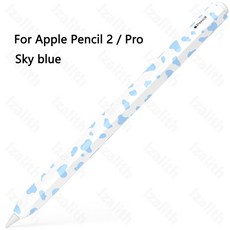 100%소프트 실리콘 태블릿 터치 스타일러스 파우치 펜슬 1 2 프로 3 (USB-C) 케이스 휴대용 보호 커 18 For Apple pencil pro 상품 이미지