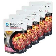 청정원 로제 파스타 소스 180g x 5개