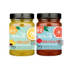 꽃샘 피어나다 국화&유자 350g + 히비스커스&자몽