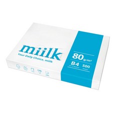 밀크(Miilk) B4용지 80g 1권(500매), 단품