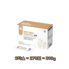 올바른 곡물효소 프로바이오틱스 블랙, 810g, 1개