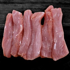 초신선 보성녹돈 돼지안심 저지방 단백질 고기 돈까스 탕수육용 세자매정육점, 1개, 500g