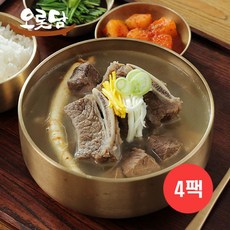 [최정민] 오롯담 특 갈비탕 700gx4팩, 4팩, 700g