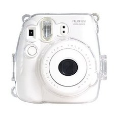 IDS Colorful Plastic Protect Case for Fujifilm Instax Mini 8 Polaroid Camera Clear, One Color_One Size, One Color