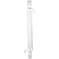 DADAKEWIN 다다케윈 450mm 그레이엄 콘덴서 조인트 2932 보로실리케이트 3.3 유리 표준 접지 마우스 내열 헤비 듀티 과학 실험실 1팩 용량, 1개