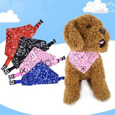 애견 스카프 목줄 강아지 케이프 사이즈다양 소형견 중형견 대형견, 2) M 45cm