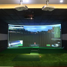 300cm x 200cm 골프 시뮬레이터 디스플레이 스크린 실내 훈련 충격 프로젝션 스크린 화이트 크로스 골프 운동 골프 대상 F|골프 조교|, 1개, 3X2 m