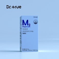 닥터트루 프리미엄 맥스 활력 활기 마그네슘 영양제 쌀 마그네슘 부족증상 에너지 영양 보충 근육 성장기 어린이 임산부 직장인, 1개, 135정