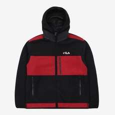 휠라 남여공용 마이크로 본딩 후드 집업플리스 FS2FTB4007X-DRD