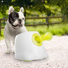 ALL FOR PAWS 하이퍼페치 Ultimate Purching Toy 대화형 자동 공 발사기 도그 장난감 개 훈련을 위한 테니스 공 던지기 기계, 1, 단일옵션