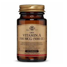 솔가 드라이 비타민A 1500mcg (5000IU) 100정 VitaminA [2통기획], 1개, 100개